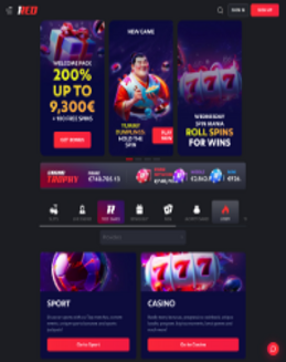 1red Casino Screenshot