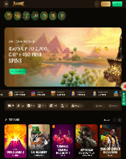 AmunBet Casino Screenshot