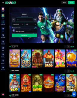 Beonbet Casino Screenshot