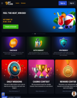 Betflare Casino Screenshot