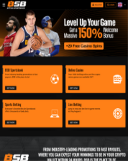 Bitcoin Sportsbook Casino Screenshot