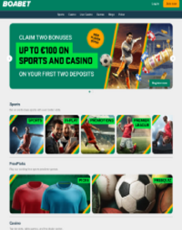 BoaBet Casino Screenshot