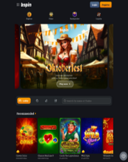 Bspin.io Casino Screenshot
