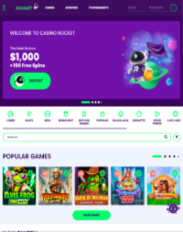 Casino Rocket Screenshot