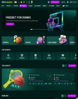 SpinBetter Casino Screenshot