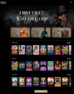 DetectiveSlots Casino Screenshot
