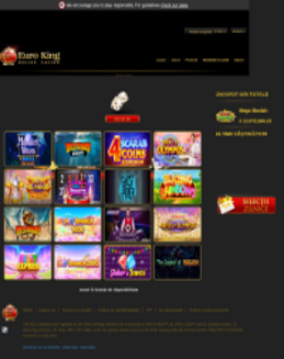 Euro King Casino Screenshot