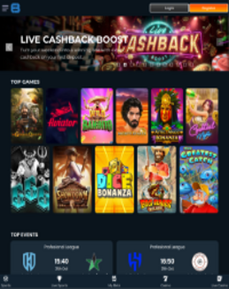 Exclusive Bet Casino Screenshot