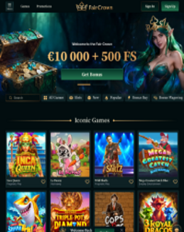 FairCrown Casino Screenshot