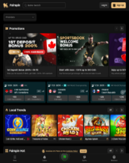 Fairspin Casino Screenshot