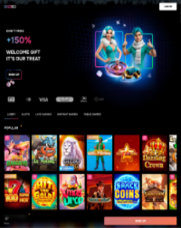 Gizbo Casino Screenshot