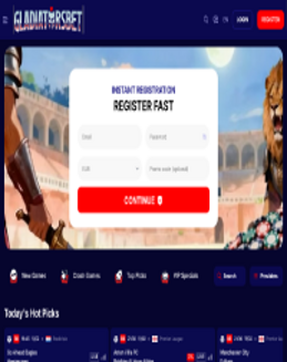 Gladiatorsbet Casino Screenshot