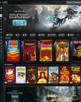 Godz Casino Screenshot
