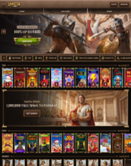 Lanista Casino Screenshot