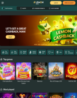Lemon Casino Screenshot
