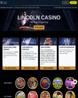 Lincoln Casino Screenshot