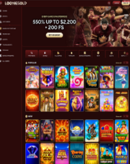 Loonie Gold Casino Screenshot