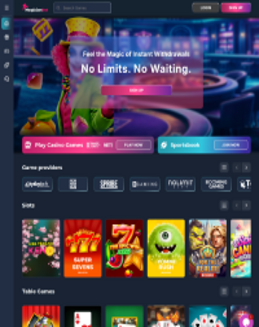 Magicianbet Casino Screenshot
