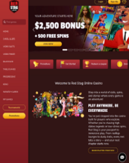 Red Stag Casino Screenshot