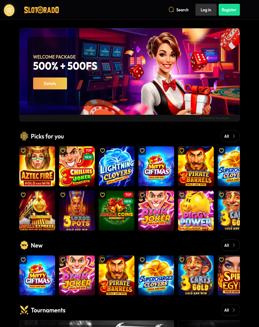 Slotorado Casino Screenshot