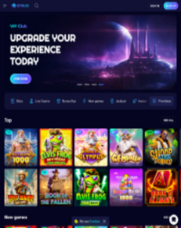 Spinjo Casino Screenshot