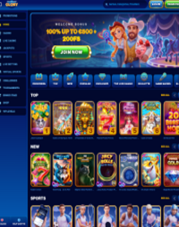 Spins of Glory Casino Screenshot