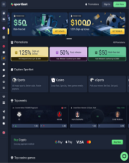 Sportbet.One Casino Screenshot