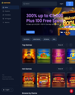 Win There Casino Screenshot