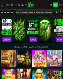 Xbet Casino Screenshot