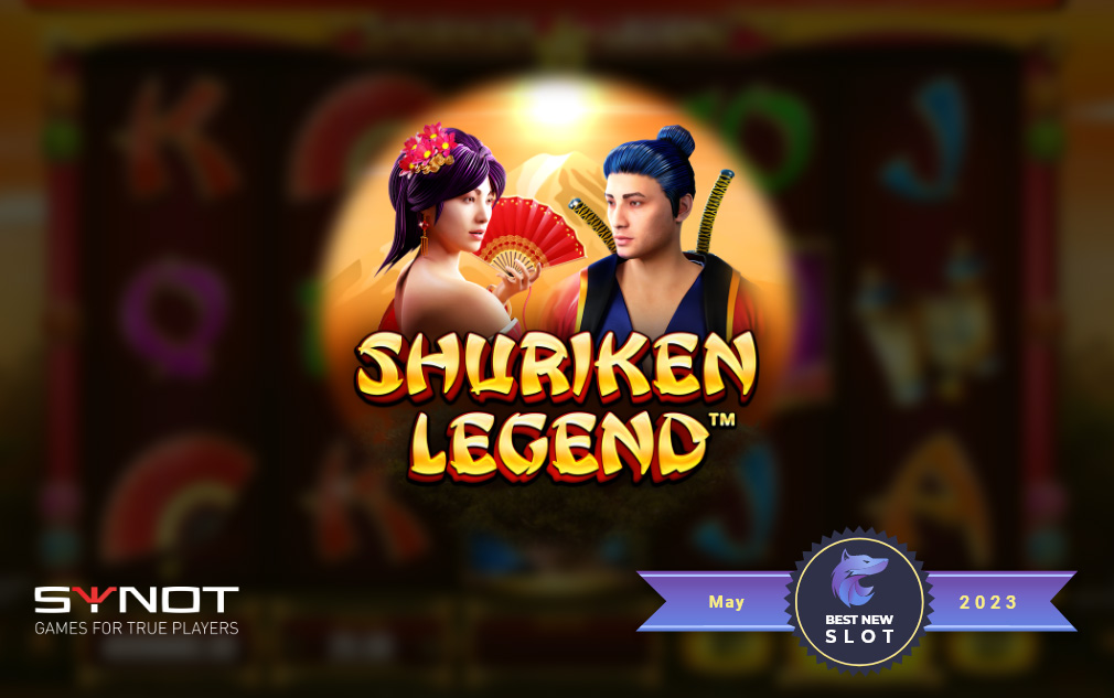 Best New Slot of the Month - May 2023 - Shuriken Legend by SYNOT Games