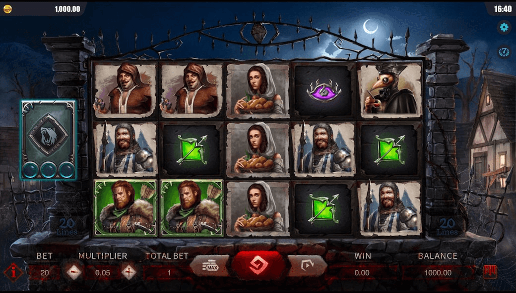 Blood Wolf Legend Online Slots Game Reels