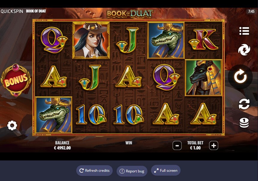 Book of Duat Online Slots Game Reels