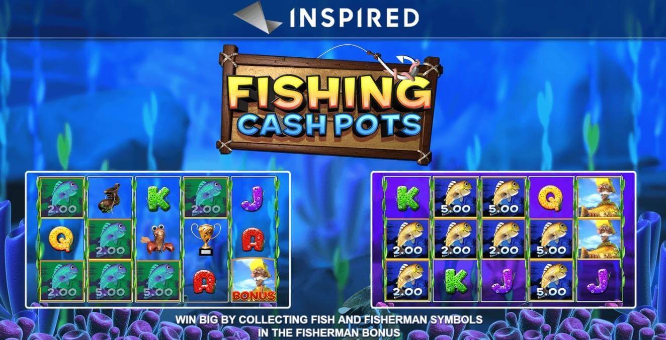 Fishing Cash Pots Online Slots Game Features