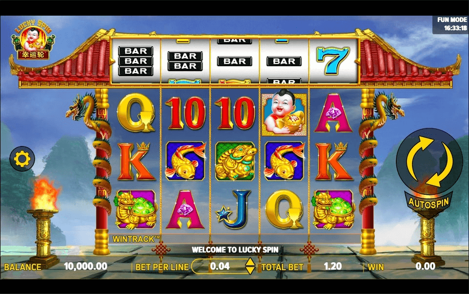 Lucky Spin Online Slot Game Reels