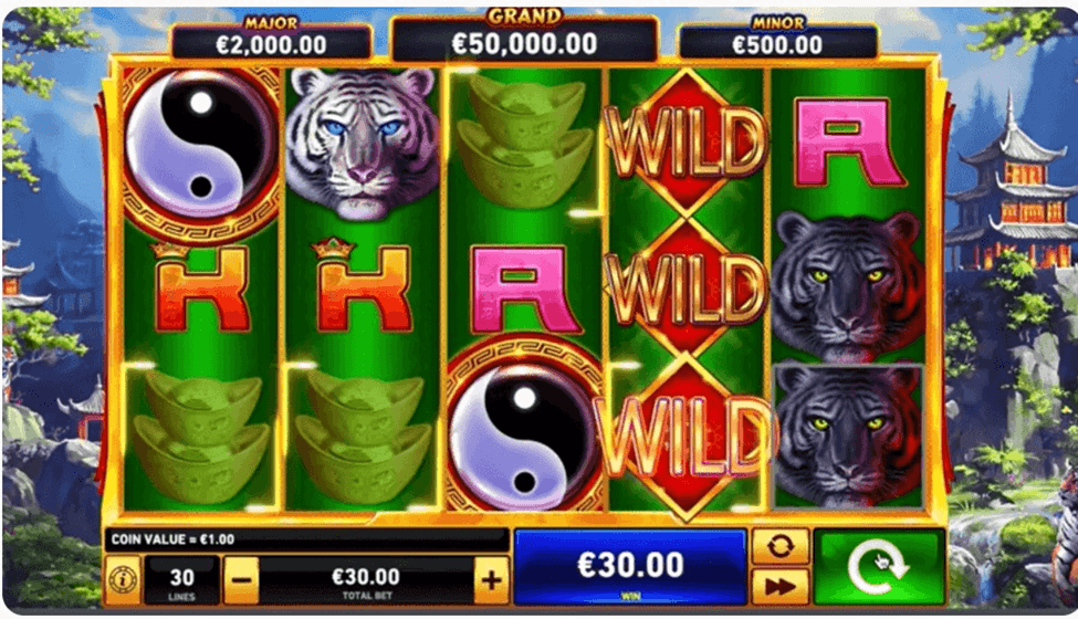Tiger Stacks Online Slots Game Win