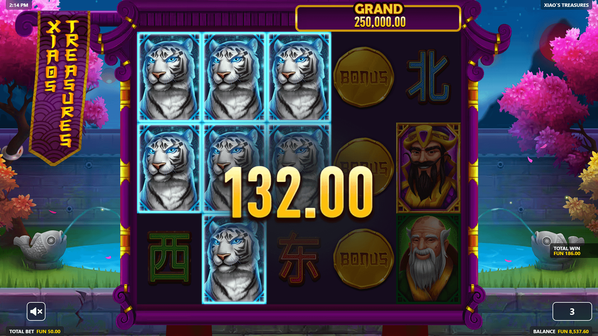 Xiaos Treasure Online Slot Game Bonus Game