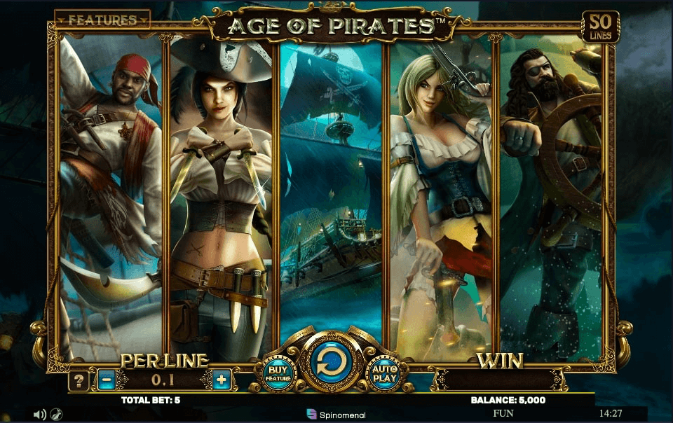 age of pirates reels
