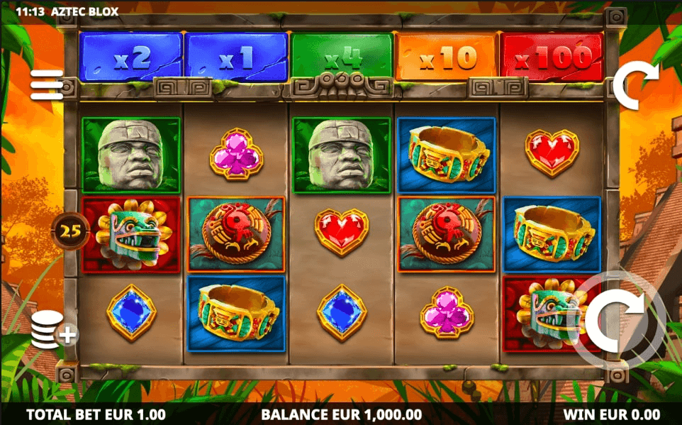 Aztec Blox Slot Machine Review | 95.99% RTP