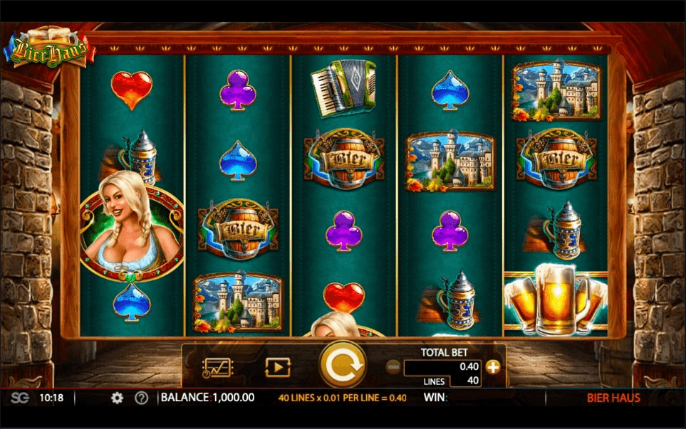 Bier Haus Online Slot Game Reels
