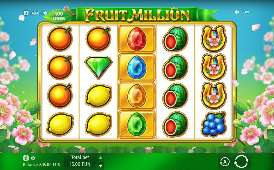 Fruit Million Slot Reels