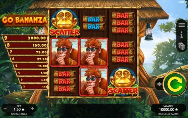 go bananza upcoming slot