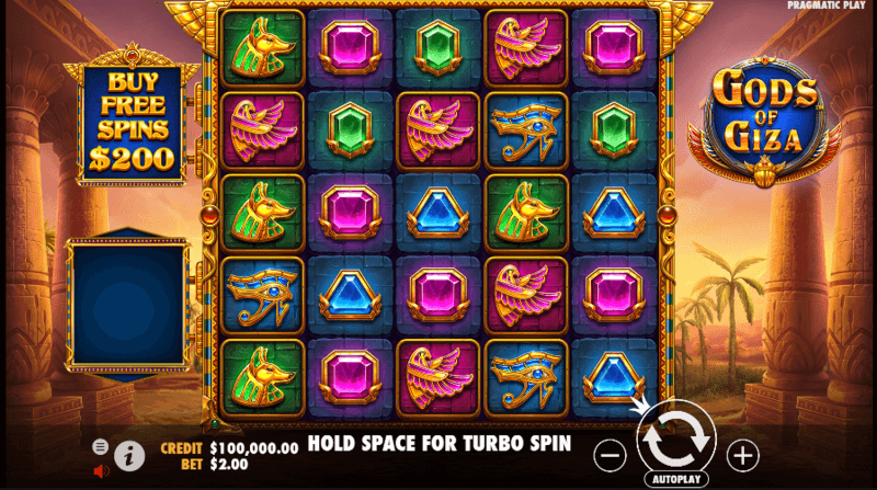 gods of giza slot