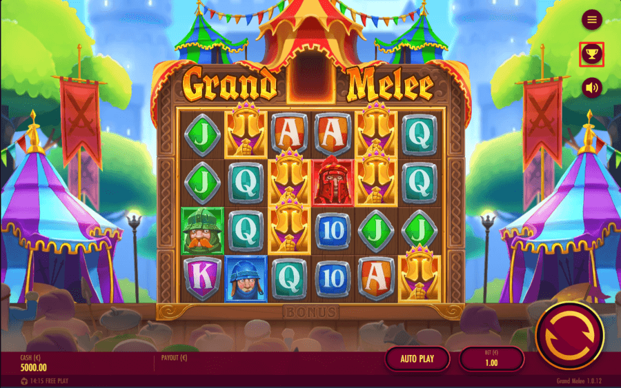 grand melee slot rules