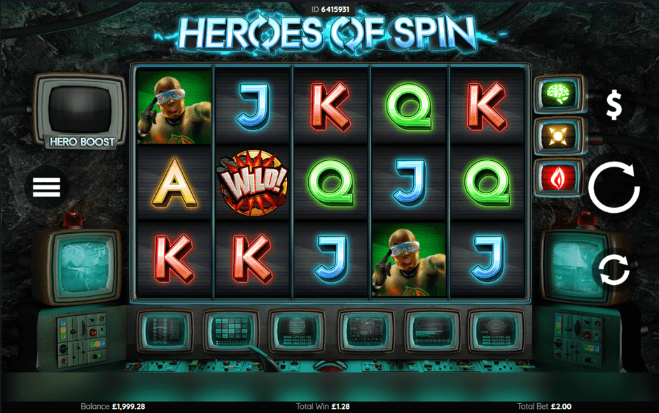 heroes of spin reels