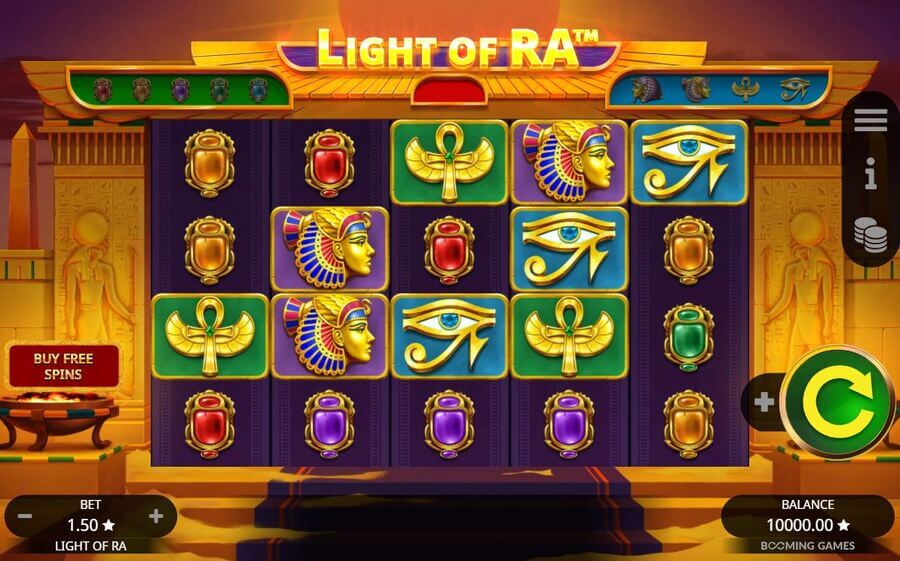 Light of Ra slot machine