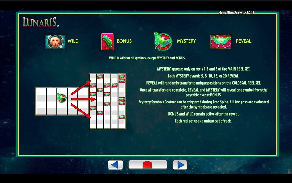 Lunaris Online Slot Game Features