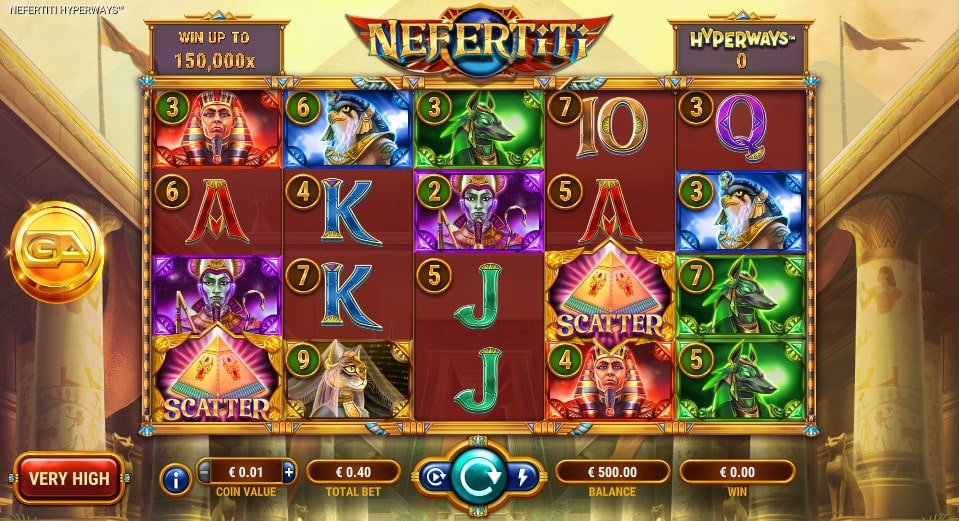 Nefertiti HyperWays slot