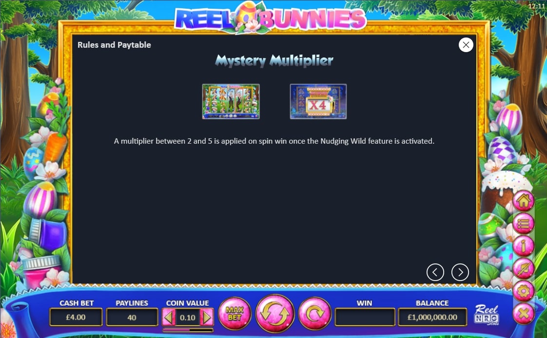 Reel Bunnies Slot Multiplier
