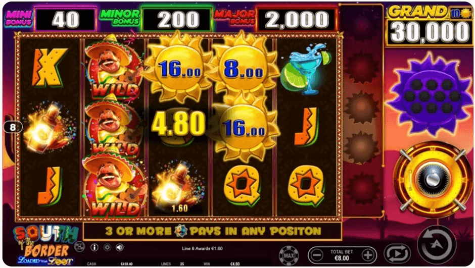south of the border reels