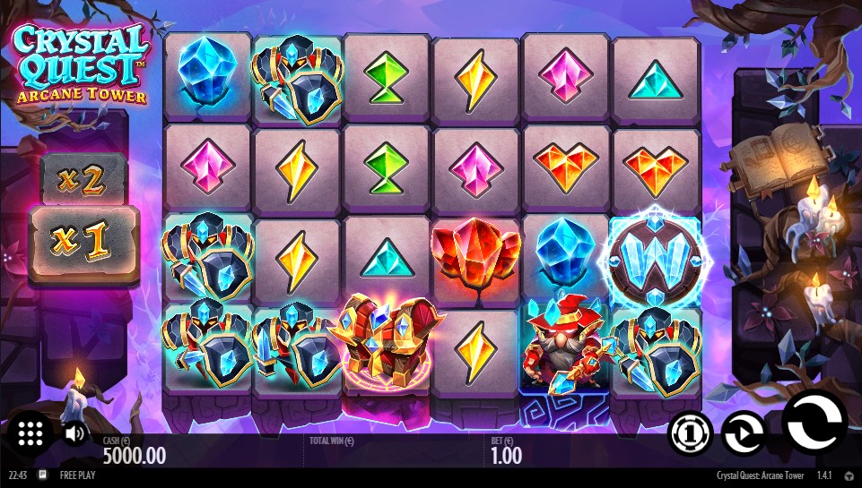 Thunderkick Crystal Quest Slot